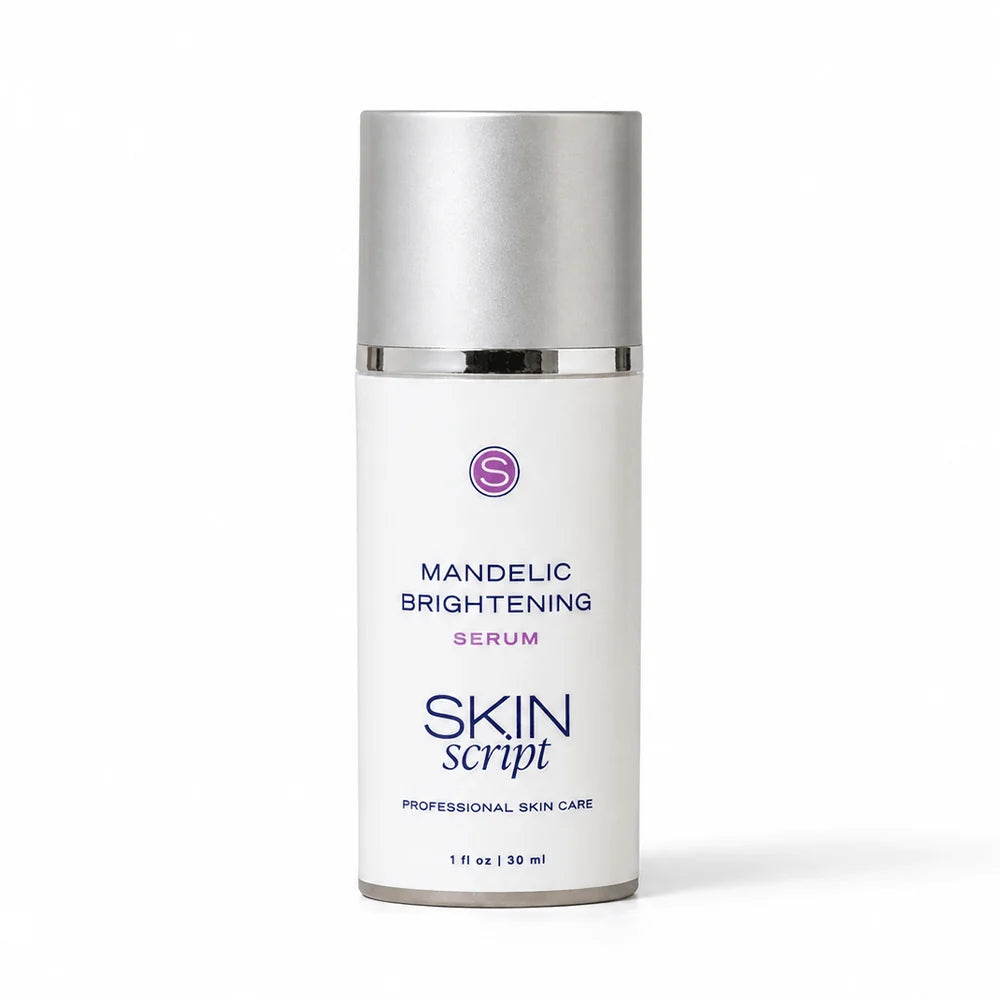 Skin Script Mandelic Brightening Serum, 1 oz bottle