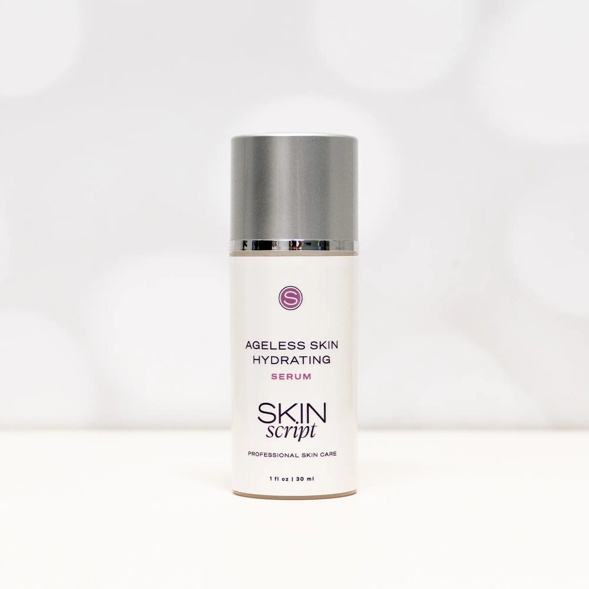 Skin Script Ageless Skin Hydrating Serum, 1 oz peptide and hyaluronic serum