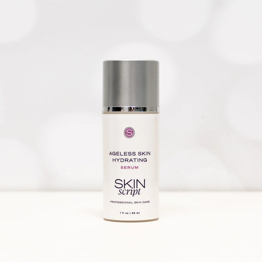 Skin Script Ageless Skin Hydrating Serum, 1 oz peptide and hyaluronic serum