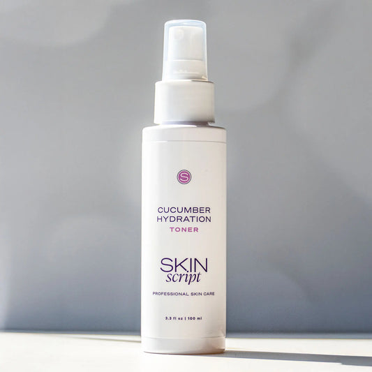 Skin Script Cucumber Hydration Toner, 3.3 oz bottle
